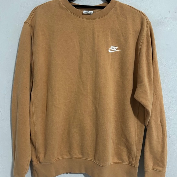 Nike Other - Nike Men's Brown Crewneck Sweater